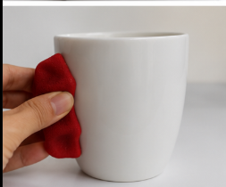 climbing hold mug